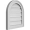 Ekena Millwork Round Top Surface Mount PVC Gable Vent: Functional, w/ 2"W x 1-1/2"P Brickmould Frame, 16"W x 18"H GVPRT16X1802SF - alternate 4
